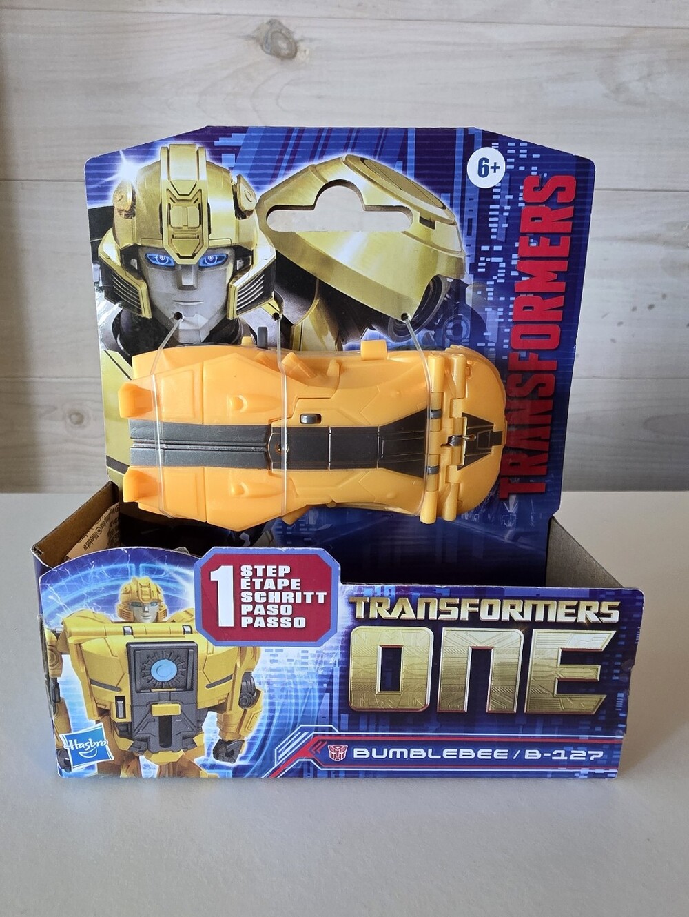 Hasbro Transformers One 1-Step Cog Changer Bumblebee (B-127) 4" Action Figure